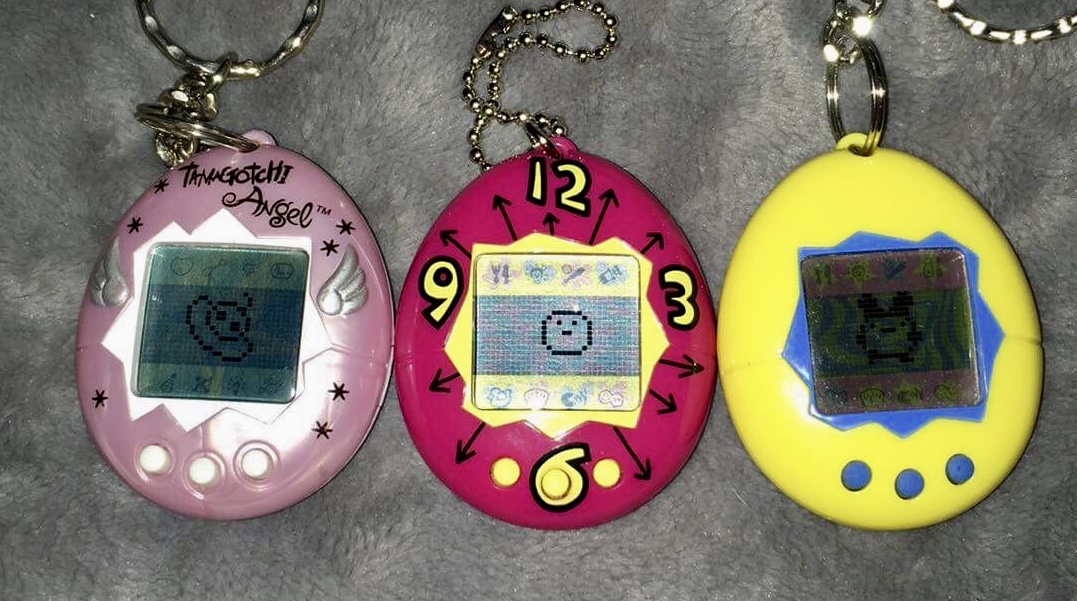 USA American Angel Tamagotchi German 1997 P1 Mimitchi Tamagotchi